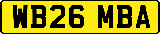 WB26MBA