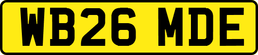 WB26MDE