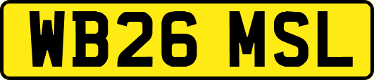 WB26MSL