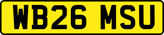 WB26MSU