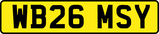 WB26MSY