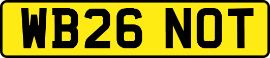 WB26NOT