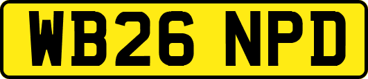 WB26NPD