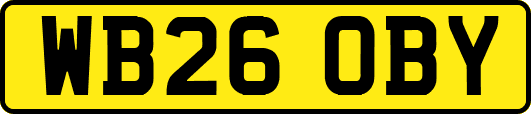 WB26OBY
