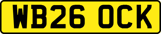 WB26OCK
