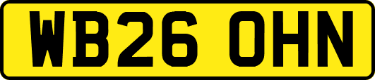 WB26OHN