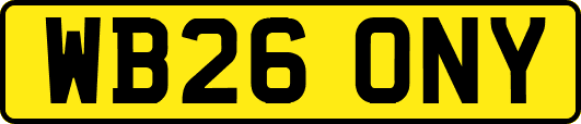 WB26ONY
