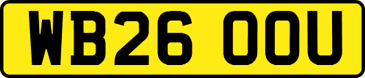 WB26OOU