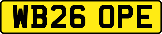 WB26OPE