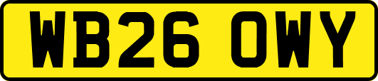 WB26OWY