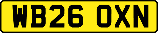 WB26OXN