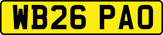 WB26PAO