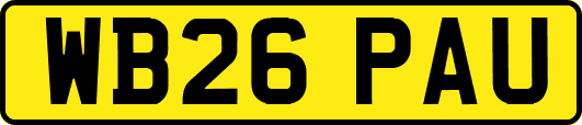 WB26PAU