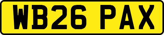 WB26PAX