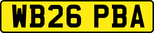 WB26PBA