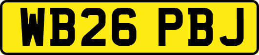 WB26PBJ
