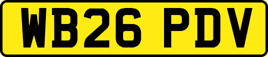 WB26PDV
