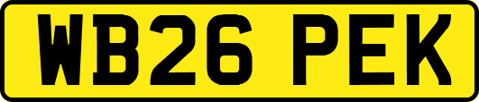 WB26PEK