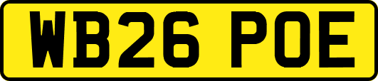WB26POE