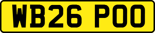 WB26POO