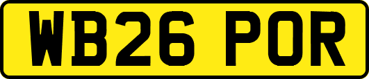 WB26POR