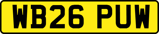 WB26PUW