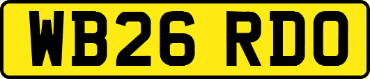WB26RDO