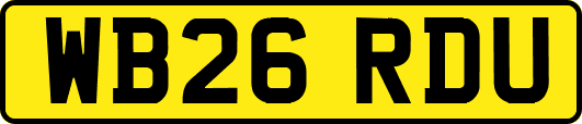 WB26RDU