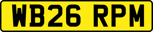 WB26RPM