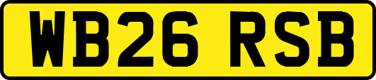 WB26RSB