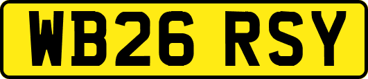 WB26RSY