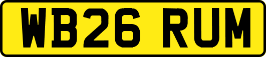 WB26RUM
