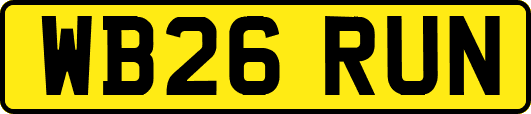 WB26RUN