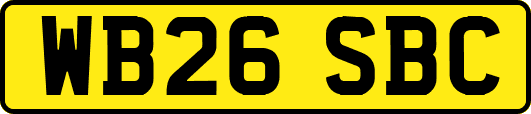 WB26SBC