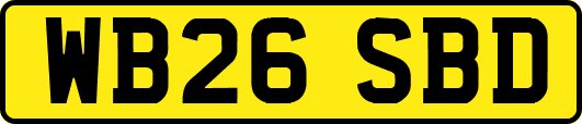 WB26SBD