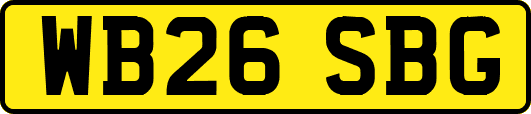 WB26SBG