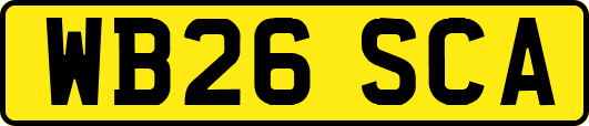 WB26SCA