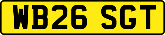 WB26SGT