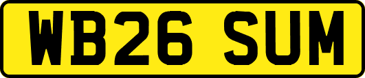 WB26SUM
