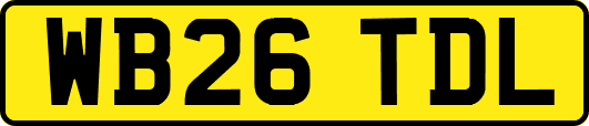 WB26TDL