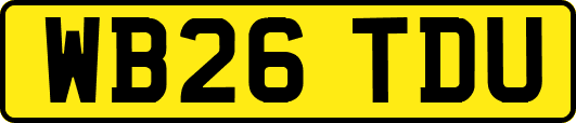 WB26TDU