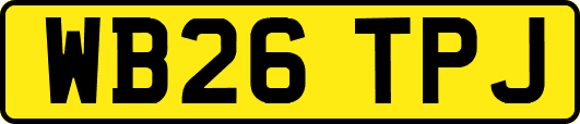 WB26TPJ