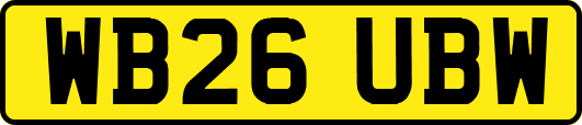 WB26UBW