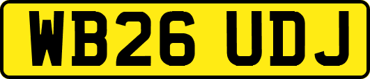 WB26UDJ