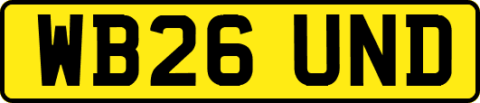 WB26UND