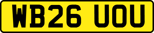 WB26UOU