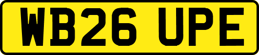 WB26UPE