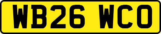 WB26WCO