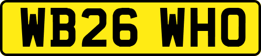 WB26WHO