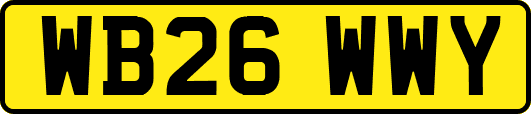 WB26WWY